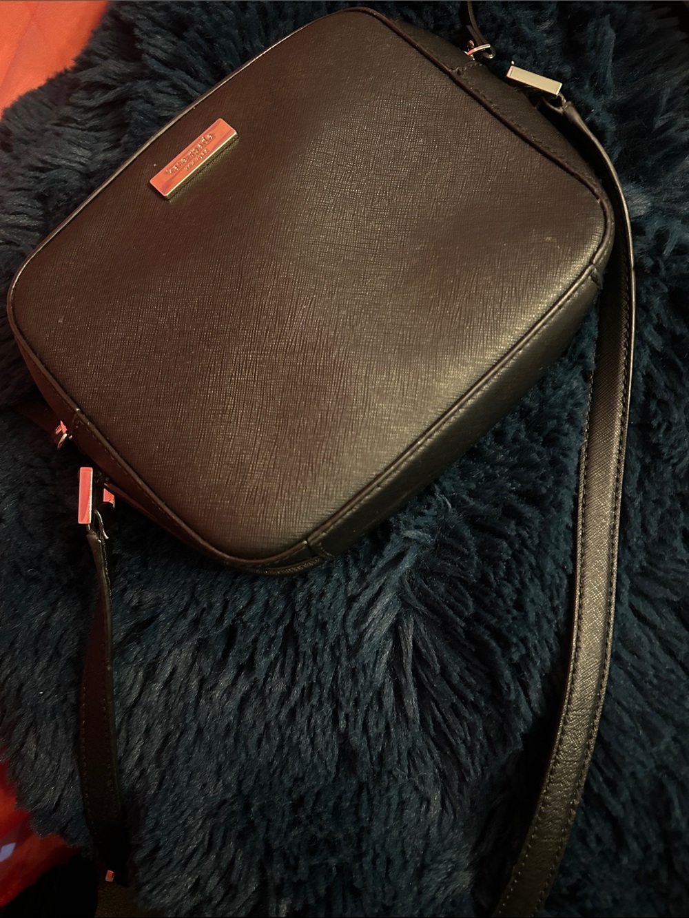 kate spade Black Leather Crossbody Bag - Picture 1 of 1